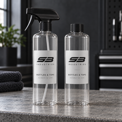 SB Industries bottles and tops concept packaging
