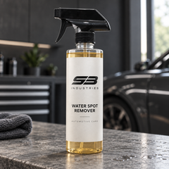 SB Industries water spot remover concept packaging